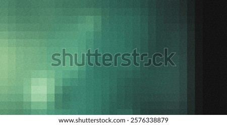 Green textured surface displaying pixelated pattern, generating minimalist digital aesthetic with contemporary graphic design sensibility