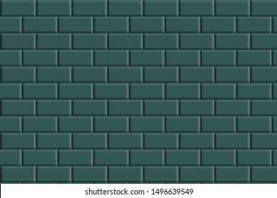
Green Tile, Dark Green Background