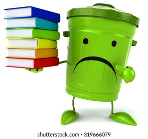 Green trash