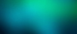 Green Turquoise Teal Blue Abstract Texture Background. Color Gradient. Colorful Matte Background With Space For Design. Toned Canvas Fabric. Web Banner. Wide. Long. Panoramic. Website.