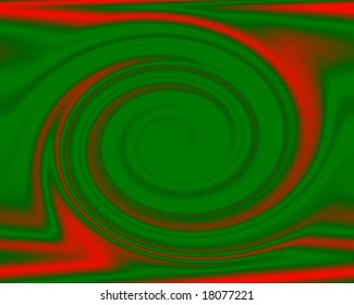 green twirl