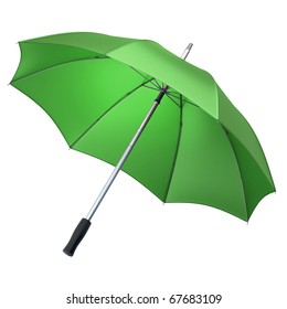 green umbrella