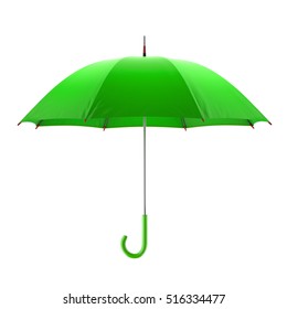 green umbrella