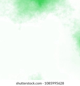 green watercolor background - abstract texture