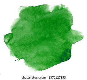 Green Watercolor Stain