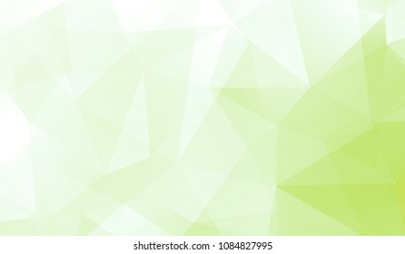 Green White Gradient Abstract Triangle Background Stock Illustration ...