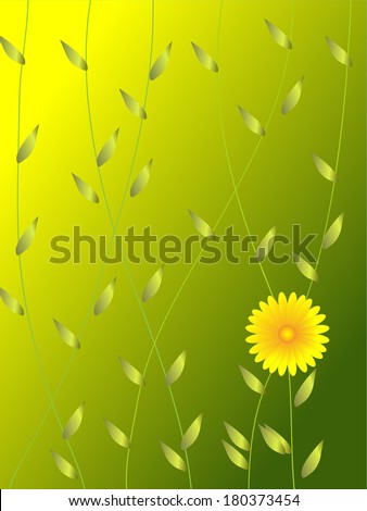 Similar – Spring meadow with blooming dandelion and lush green grass in the sunshine