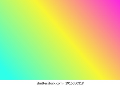 green  yellow    purple gradient color illustration