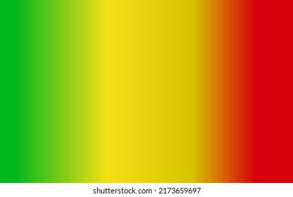 Green, yellow and red rasta gradient background.Rasta flag color background