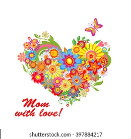 Greeting bouquet for mothers day - Powered by Shutterstock