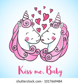 Kiss Me Baby Images Stock Photos Vectors Shutterstock
