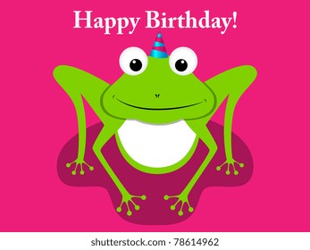 1,526 Happy birthday frog Images, Stock Photos & Vectors | Shutterstock