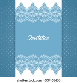 greeting card invitation template retro style stock vector royalty