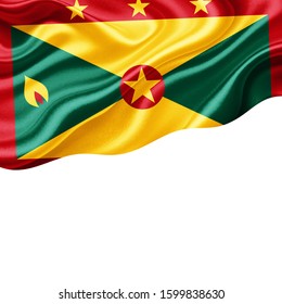 Grenada flag silk and