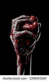 Hand Holding A Bloody Heart Stock Illustrations Images Vectors Shutterstock