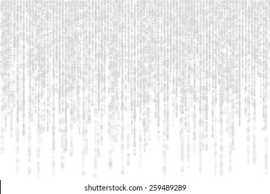 grey matrix with shadow on white background.