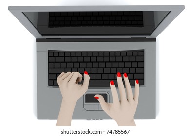 Grey notebook isolated on white background. Top view