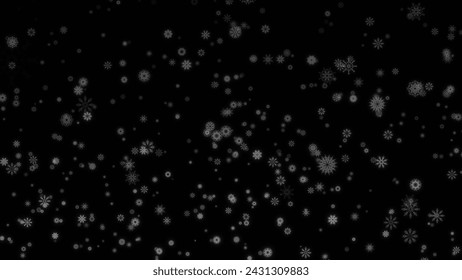 Grey snowlike pattern on dark asphalt, resembling Monochrome photography