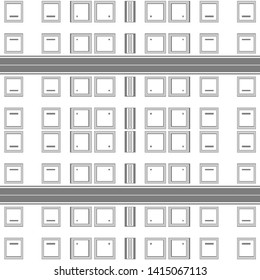 Grey and white simple geometric pattern, beauty texture for interior design