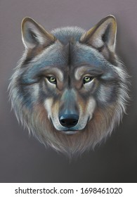 Wolf Face Realistic Images Stock Photos Vectors Shutterstock