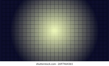 Grid Background with Center Light for Technical Design and Presentation