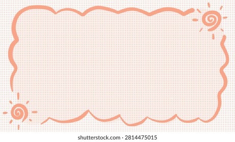 a grid pattern featuring sun and star. ideal for wallpaper, walldecor, fabric printed, home decor and also power pint backgrounf