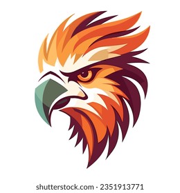 Griffin mythologycal sticker logo minimalist simple illustration clipart icon vector jpg png white background that have some abstact clear vibes.