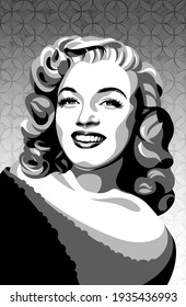 marilyn monroe wallpaper black and white