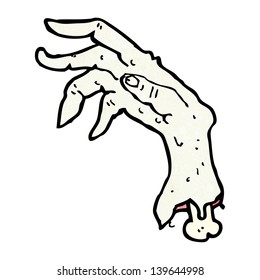 Gross Severed Hand Cartoon Stock Illustration 139644998 | Shutterstock