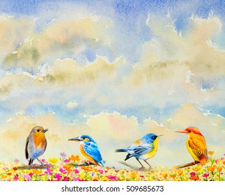 Realistic Animal Watercolor Painting Hd Stock Images Shutterstock