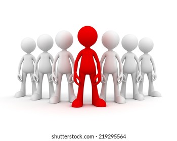 Group Leader Stock Illustration 211143949 | Shutterstock