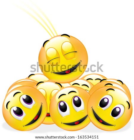 Group Smileys Team Stock Illustration 163534151 - Shutterstock