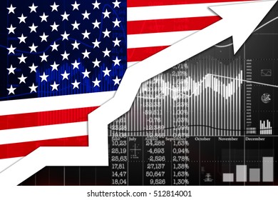 Flag United States America Display Daily Stock Illustration 513452113 ...