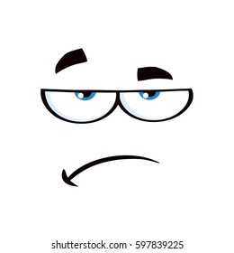 Cartoon Eyebrows Images Stock Photos Vectors Shutterstock Cartoon eyebrows illustrations & vectors. https www shutterstock com image illustration grumpy cartoon funny face sadness expression 597839225