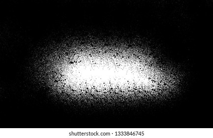 Grunge art black splash spray dirty texture with empty white blank surface template background - Shutterstock ID 1333846745