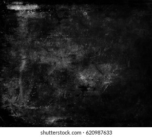 Grunge Background. Black Scratched Texture.