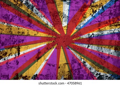 grunge background with rays for multiple uses