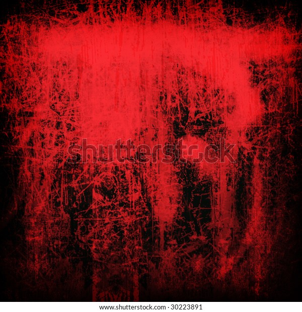 Grunge Background Texture Red Blood Smear Stock Illustration 30223891