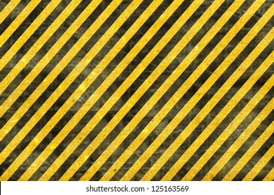 Grunge background, yellow and black stripes