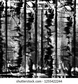 Grunge black and white abstract dirty textured background. Scratch lines over background. Noise and grain. Scratch texture. Grunge frame.Splashes of paint. Distress urban square geometric illustration - Shutterstock ID 1255422244