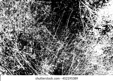 Grunge Black And White Distress Texture . Scratch Texture . Dirty Texture .Background