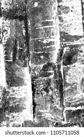 Grunge black and white pattern