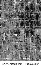 Grunge black and white pattern