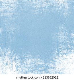 Grunge Blue Paper Texture, Distressed Background