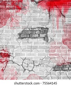 Graffiti Broken Wall Stock Illustrations Images Vectors Shutterstock