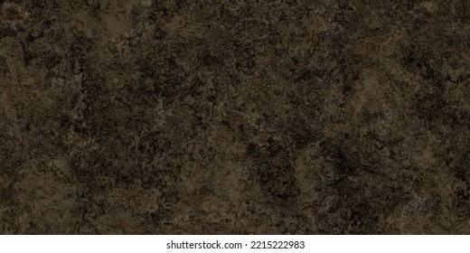 Grunge Dark Brown Marble Or Dark Soil Texture, Clay Stains And Spatter And Historic Shabby Design, Retro  Brown Faint And Drips And Empty Speckled Blank Parchment	