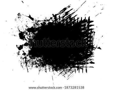 Grunge Distressed Background Rectangle Overlay Texture