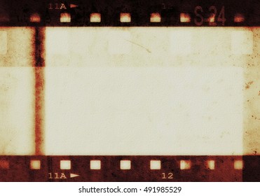 Grunge Film Strip Background