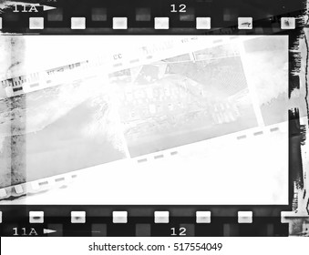 Grunge Film Strip Background