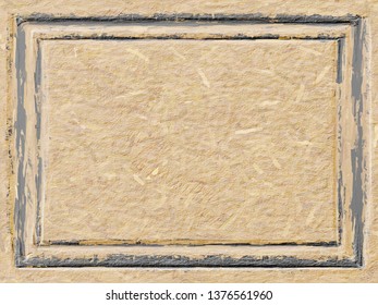 Grunge frame texture. Surface for your design. Gradient background is blurry.Poly consisting.Beautiful Used for paper design,wall shape  and have copy space for text